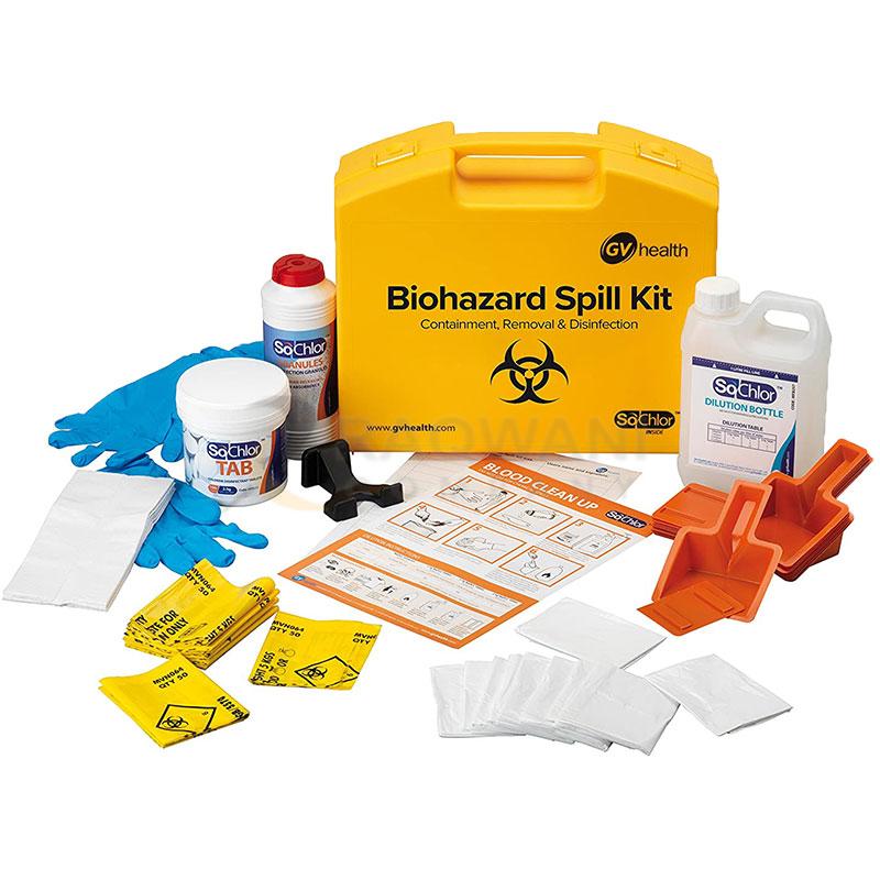 Biohazard spill kit