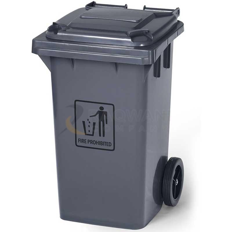 Waste container black