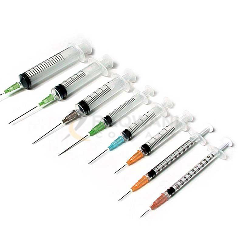 Disposable syringes