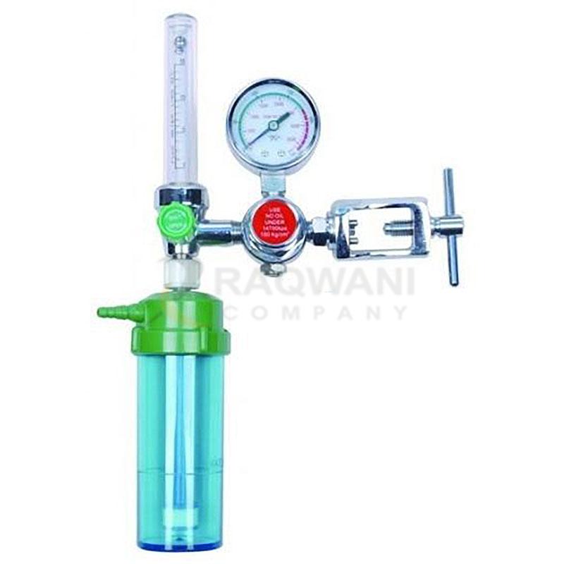 Oxygen flowmeter regulator