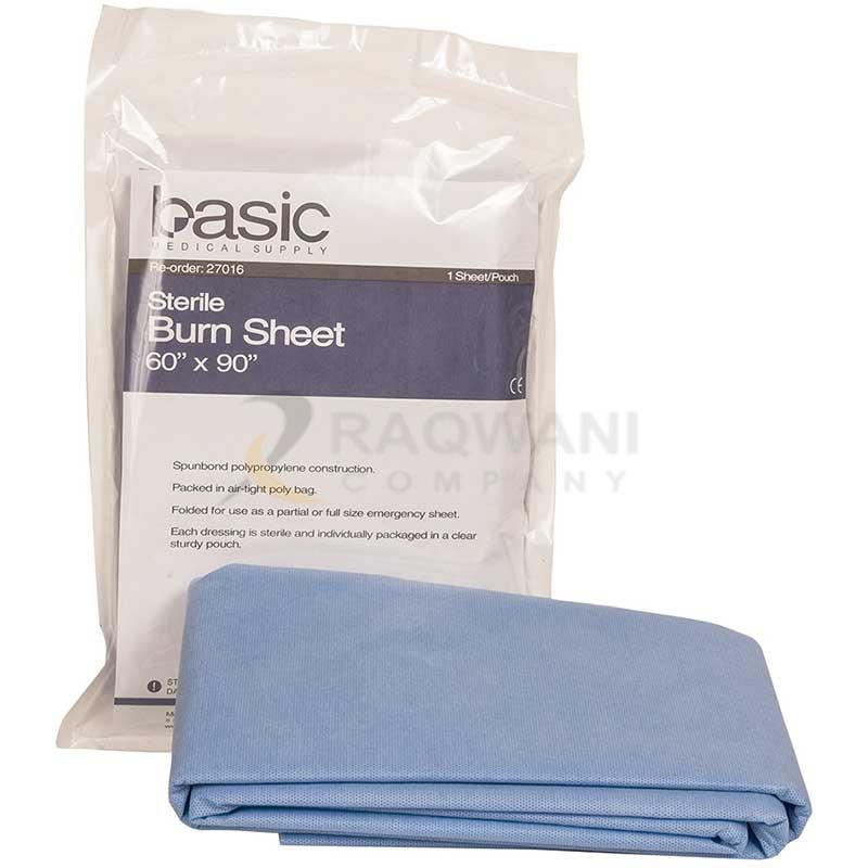 Sterile burn sheet